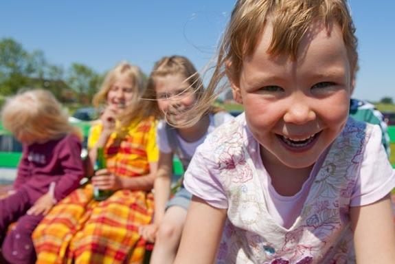 Gruppe von Kindern in Husum
