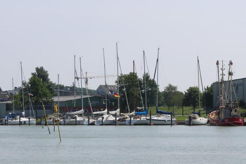 Die Liegeplätze des Husumer Segler Vereins am Außenhafen | © Tourismus und Stadtmarketing Husum GmbH