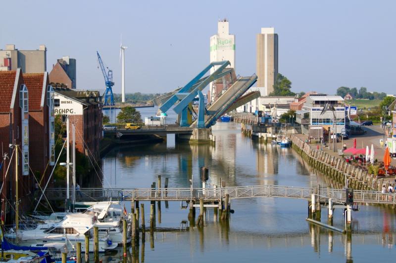 Klappbrücke am Husumer Hafen | © Stadt Husum