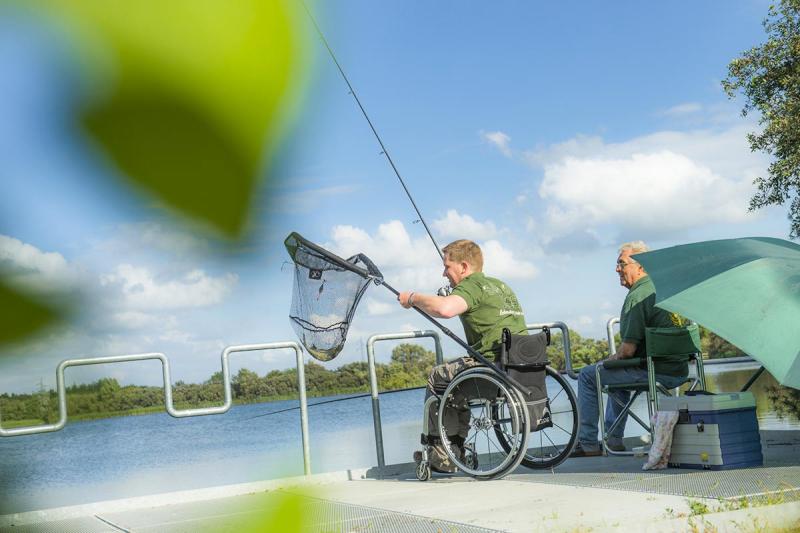 Angelplatz für Rollstuhlfahrer | © Foto Oliver Franke