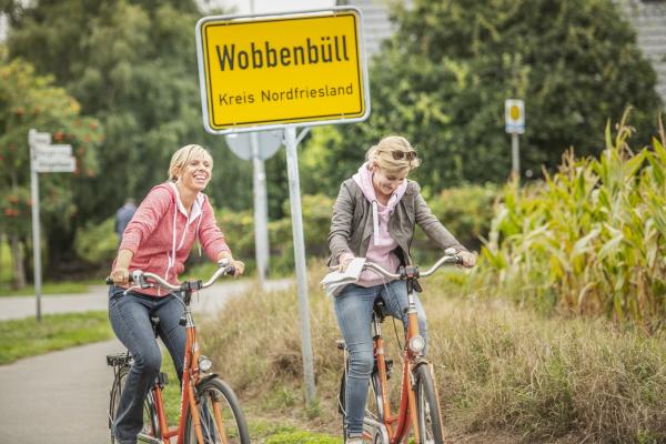 MIt dem Fahrrad durch Wobbenbüll