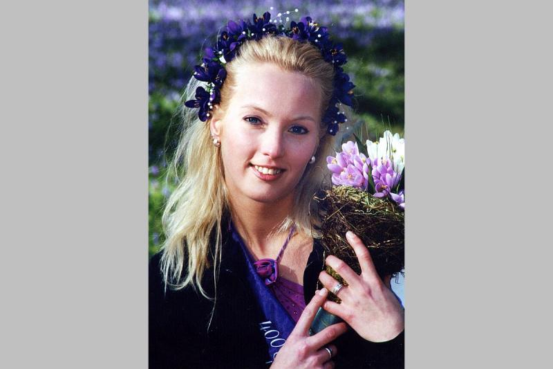 2003: Krokusblütenkönigin Maren | © Archiv TSMH