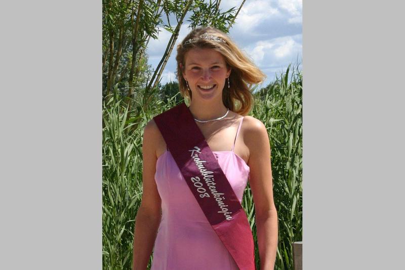 2008: Krokusblütenkönigin Marion | © Archiv TSMH