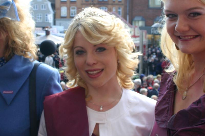 2011: Krokusblütenkönigin Sina | © Tourismus und Stadtmarketing Husum GmbH