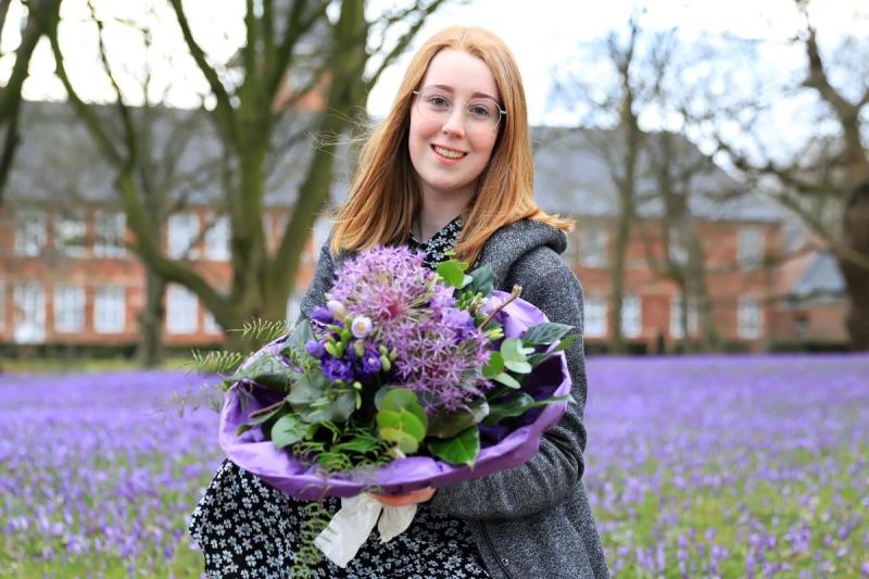 2021: Krokusblütenkönigin Julia | © Werbegemeinschaft Husum