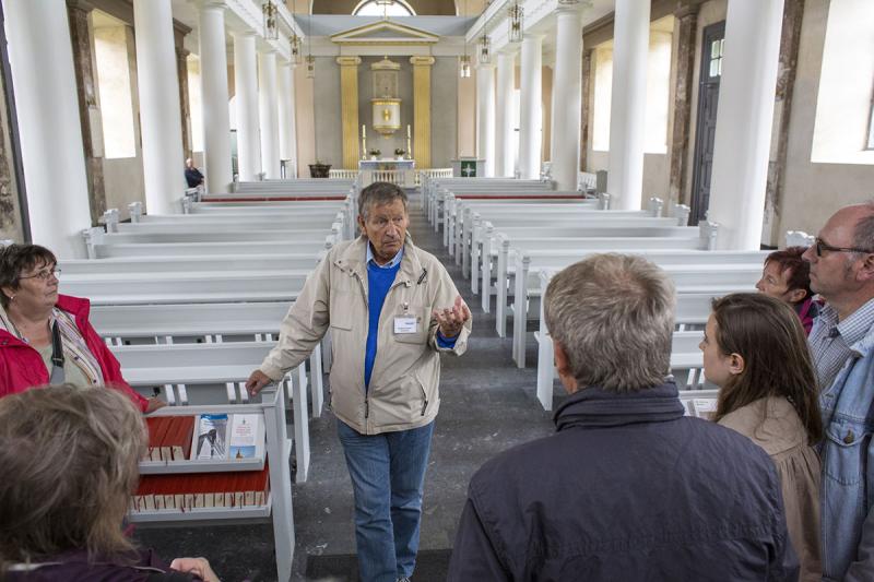Blick in St. Marien bei Stadtführung | © Andreas Birresborn