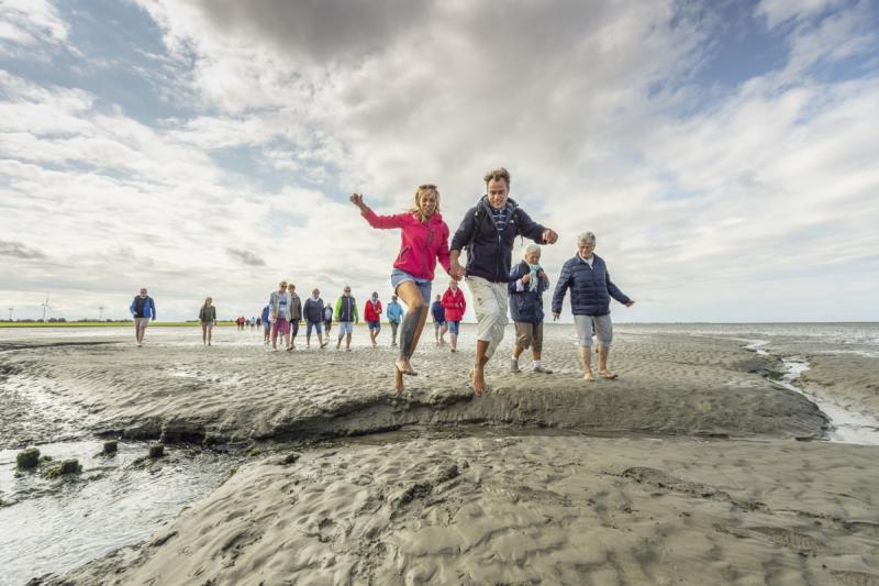 Spaß im Nationalpark Wattenmeer | © Foto Oliver Franke