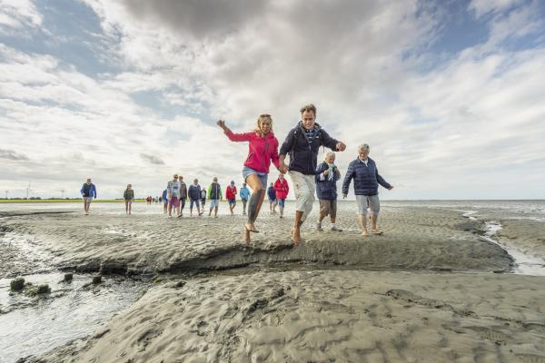 Spaß im Nationalpark Wattenmeer