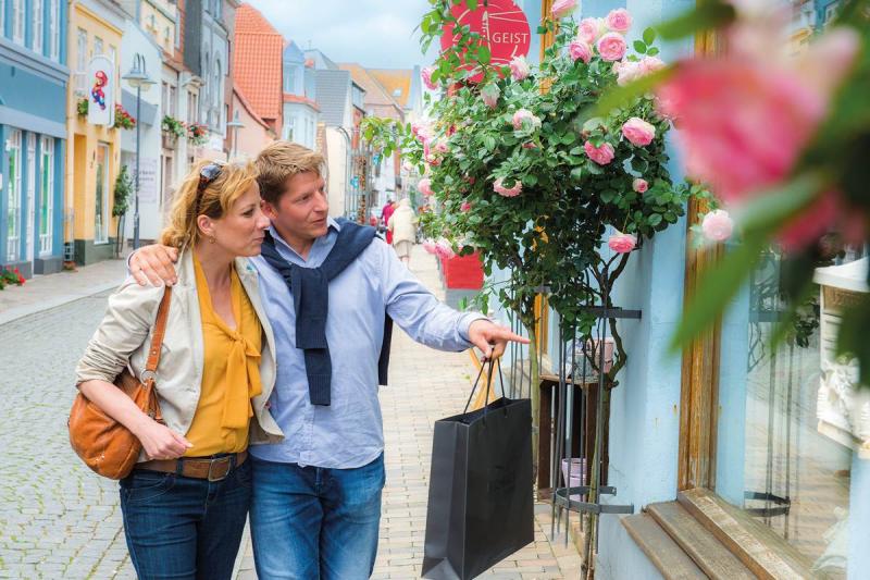 Einkaufsbummel durch Husum | © Foto Oliver Franke