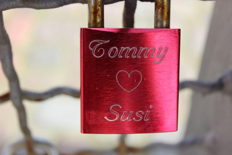 Liebesschloss am Husumer Hafen | © Tourismus und Stadtmarketing Husum GmbH