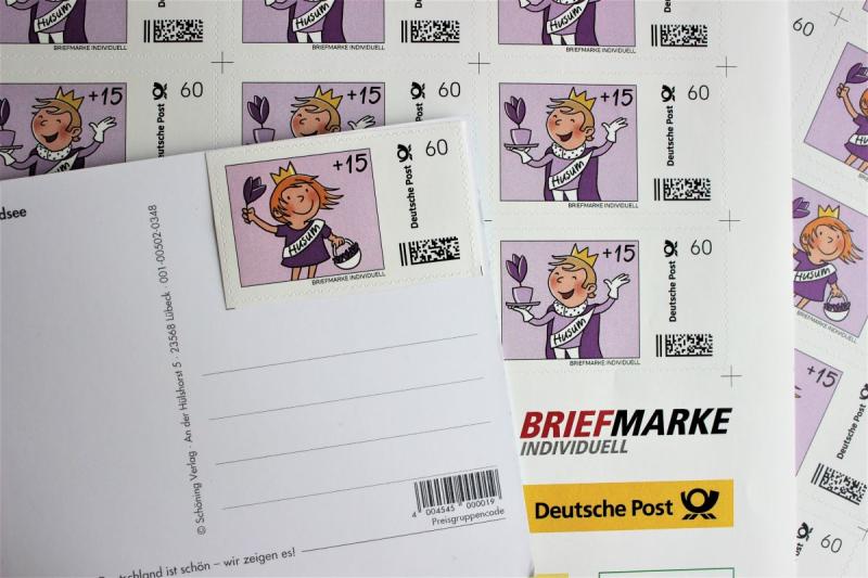 Briefmarken, Verkaufspreis € 0,75 | © Tourismus und Stadtmarketing Husum GmbH