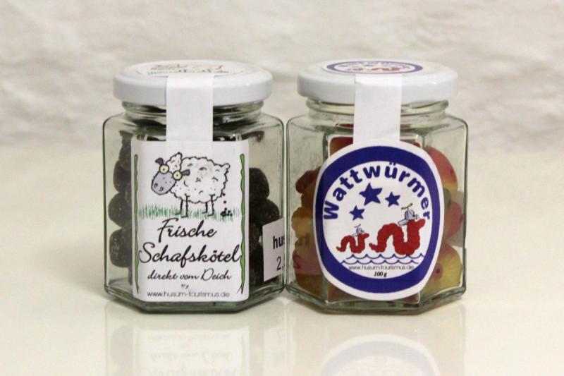 Schafskötel und Wattwürmer zum Vernaschen, € 2,50 | © Tourismus und Stadtmarketing Husum GmbH