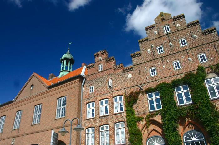 Giebelfronten in der Innenstadt