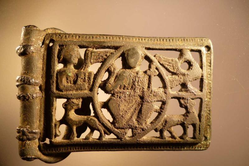 Rungholt Ausstellung, Schnalle | © Museumverbund Nordfriesland