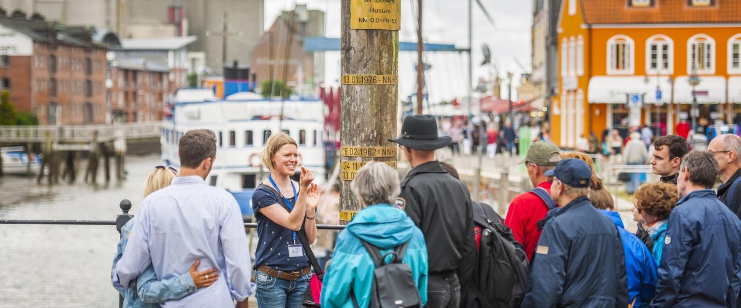 Stadtrundgang am Husumer Hafen