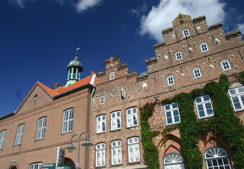 Giebelfronten Marktplatz Husum