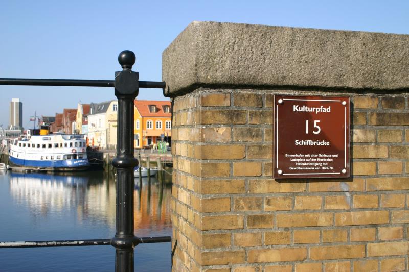 Kulturpfad am Hafen Husum