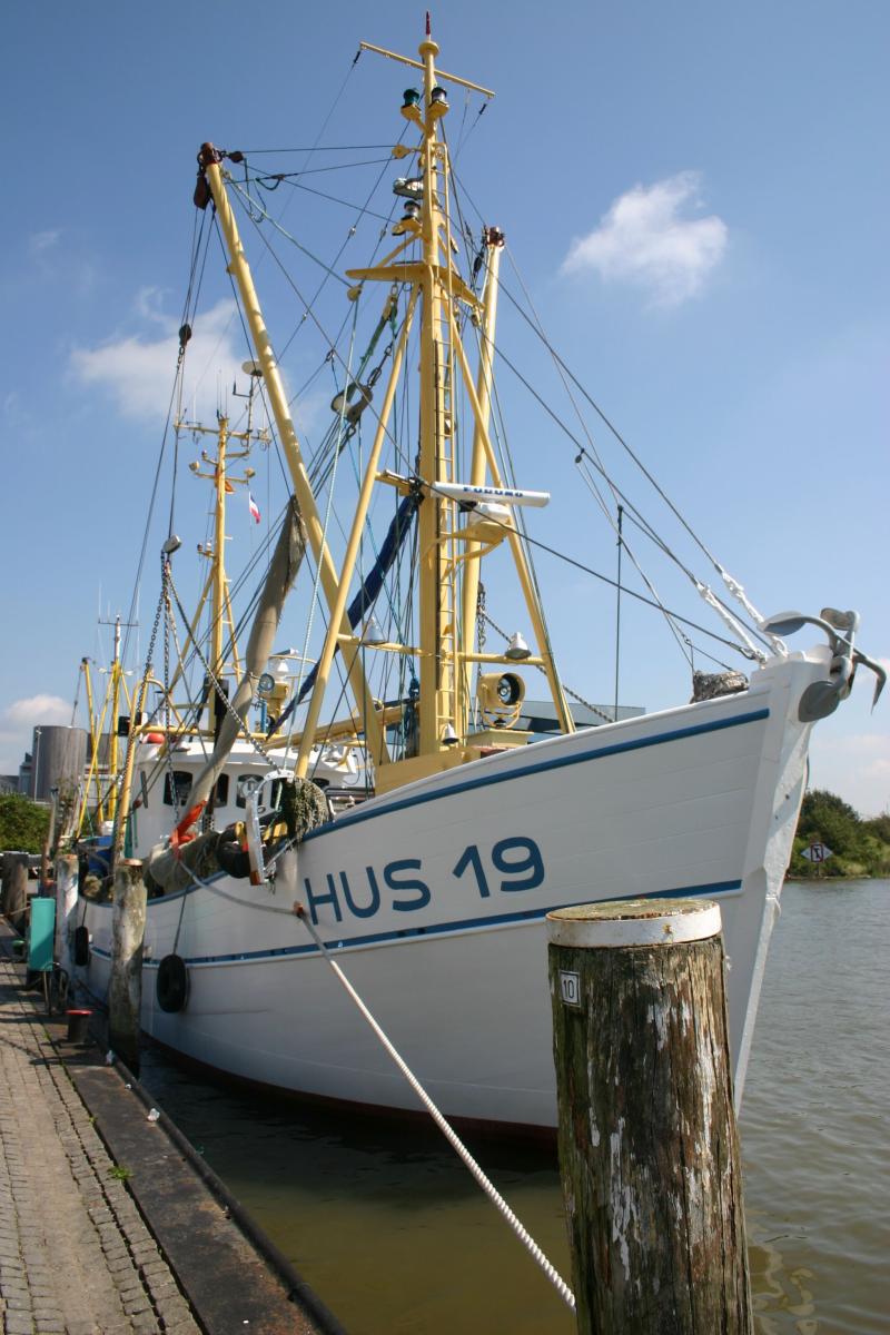 Krabbenkutter im Husumer Hafen