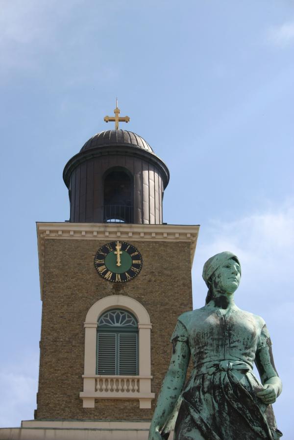 Tine Brunnen vor der Marienkirche