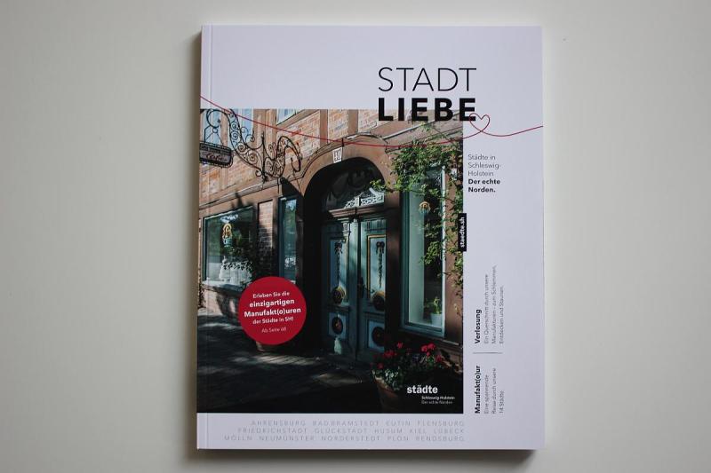 Der Titel des Magazins Stadtliebe | © Marketing Kooperation der Städte e.V. 